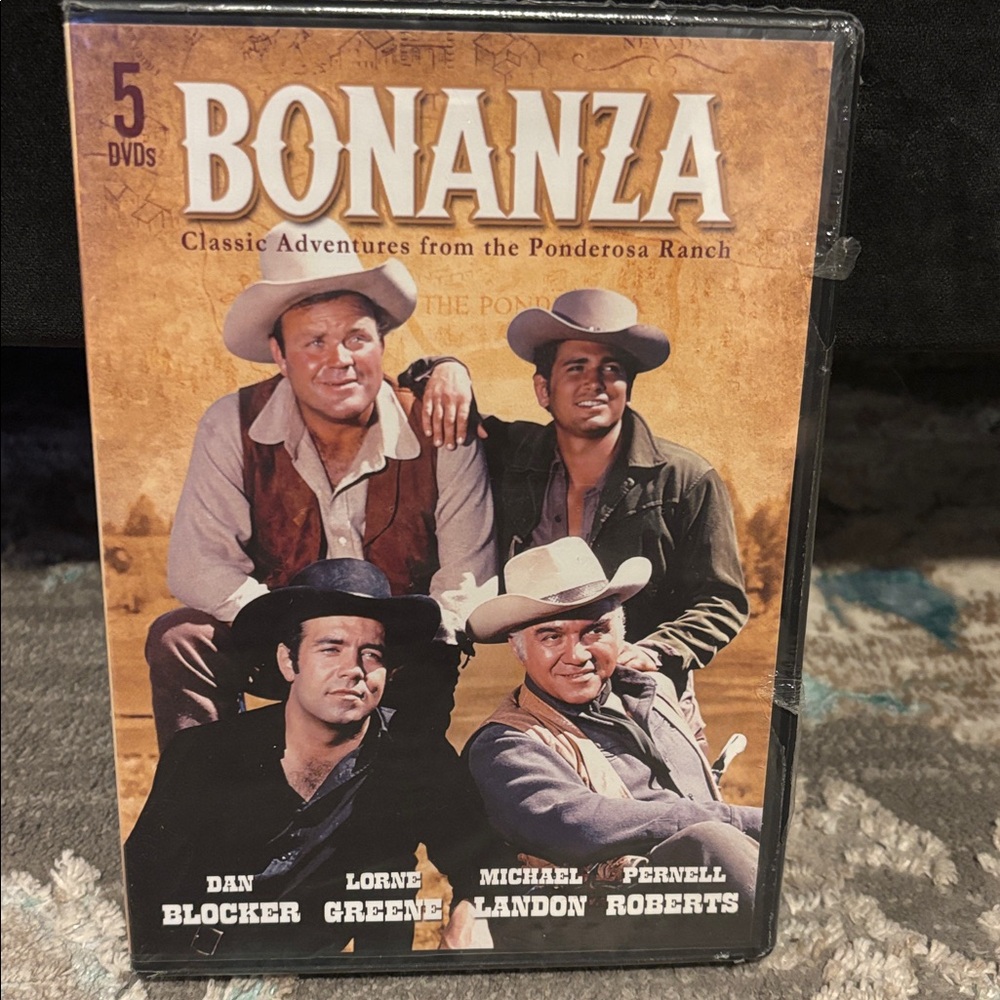 NEW Sealed in Plastic Bonanza Classic Adventures DVD Set